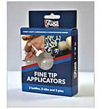 Fine Tip Glue Applicators (3pk Adhesive Aplicators with Pin)