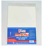 Stix 2 Melt and Mould 3D Foam - 201mm x 297mm x 3mm