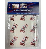 Craft Foam Pads - 19mm x 38mm x 3mm (30 Pads Per Pack Permanent)