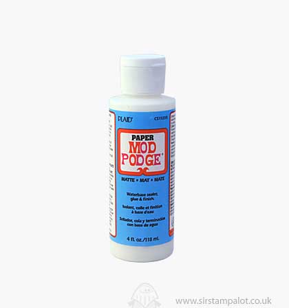 SO: Mod Podge PAPER MATTE 4FL OZ 118ML