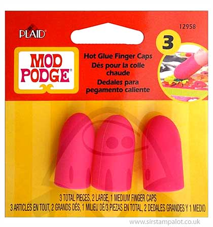 SO: Mod Podge - Hot Glue Finger Caps 3PK