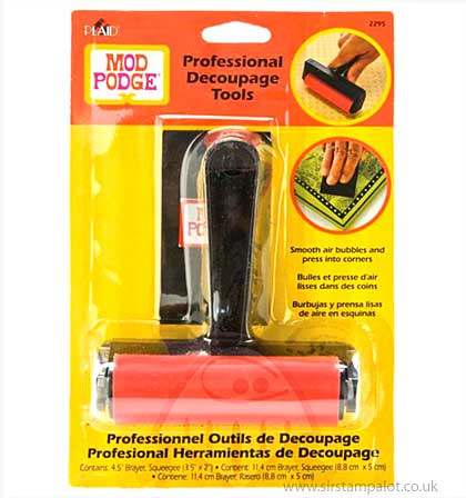 SO: Mod Podge Professional Decoupage Tools - Brayer + Squeegee