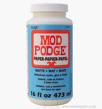 SO: Mod Podge PAPER MATTE Glue 16FL OZ