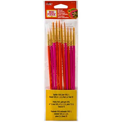 Mod Podge Brush Set 10pk