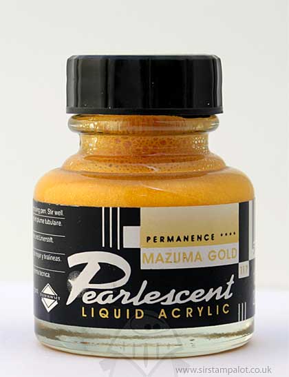 SO: Pearlescent Liquid Acrylic - Mazuma Gold