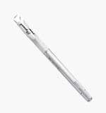 SO: Pergamano Soft Grip 0p7mm Gel Pen - White