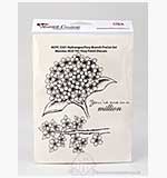 Heartfelt Creations Pre-cut Stamps - Hydrangea Posy Branch