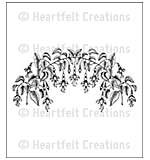 SO: Heartfelt Creations Cling Rubber Stamp Set 5x6.5 - Vining Fuchsia (CF15)