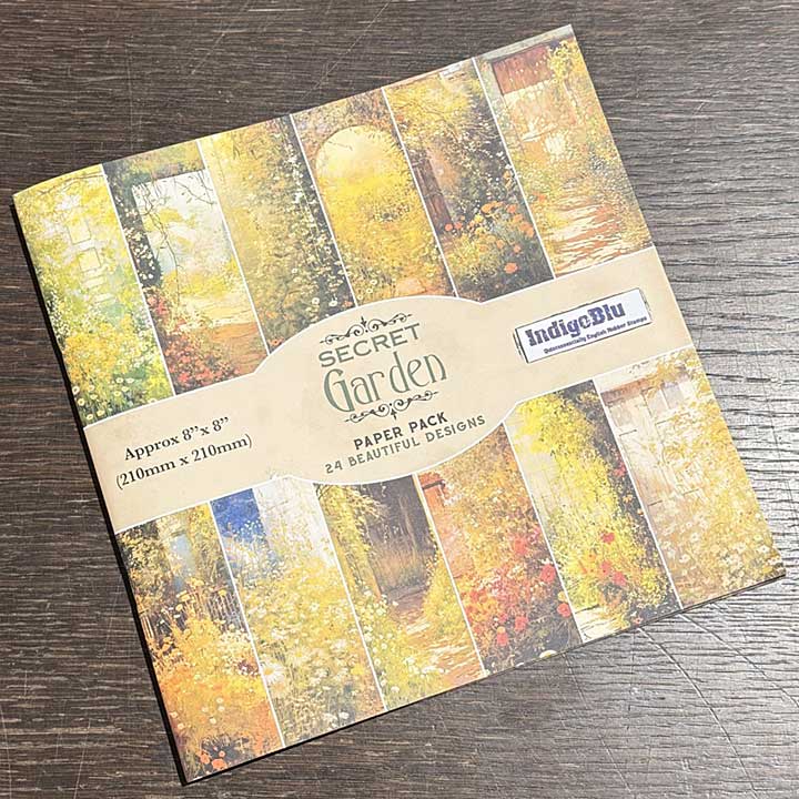 IndigoBlu Secret Garden 8x8 Inch Paper Book