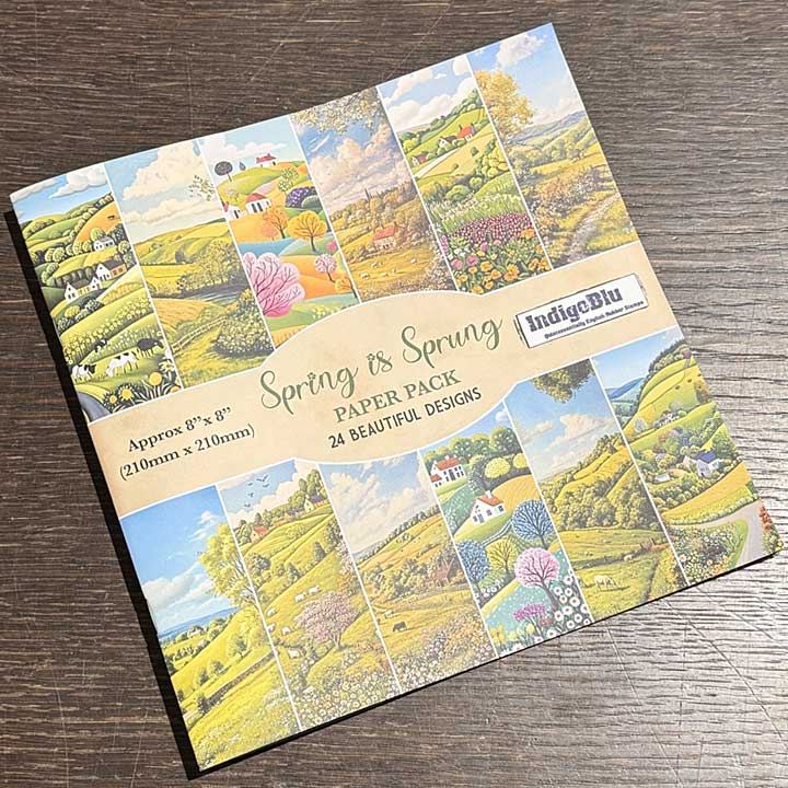IndigoBlu Spring is Sprung 8x8 Inch Paper Book