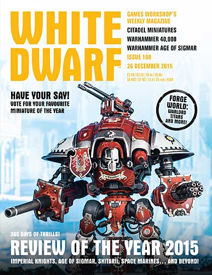 White Dwarf Weekly Magazine Issue 100