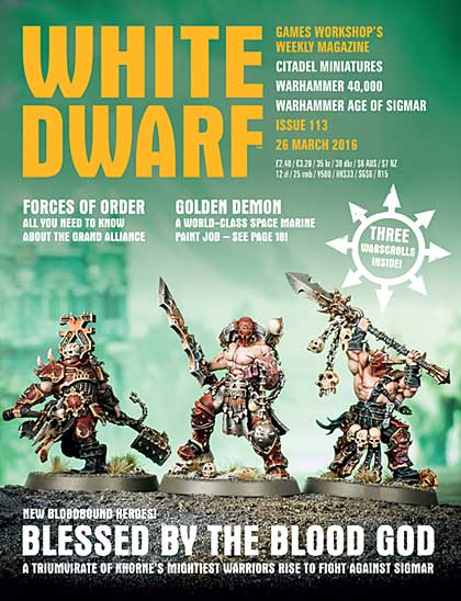 White Dwarf Weekly Magazine Issue 113