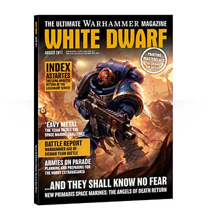 White Dwarf Monthly Magazine Issue #12 August 2017