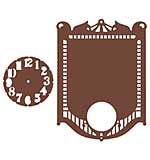 SO: Vintage Rose Dies Collection - Cuckoo Clock