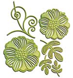 Spellbinders Shapeabilities Dies - Romantic Blooms 1