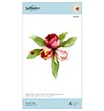 Spellbinders Spring Flora Dies - Parrot Tulip - by Susan Tierney-Cockburn