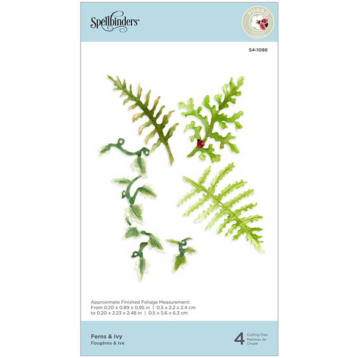 SO: Spellbinders Spring Flora Dies - Ferns and Ivy - by Susan Tierney-Cockburn