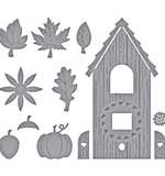 SO: Spellbinders Etched Dies By Vicky Papaioannou - Build A Fall Birdhouse