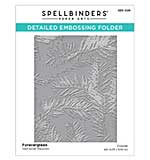Spellbinders Embossing Folder - Forevergreen