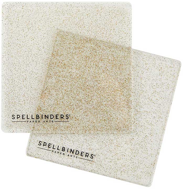 Spellbinders Platinum Glitter Cutting Plates - 6X6