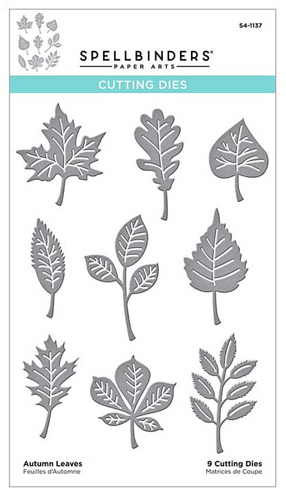SO: Spellbinders Etched Dies - Autumn Leaves (Fall Traditions Halloween)