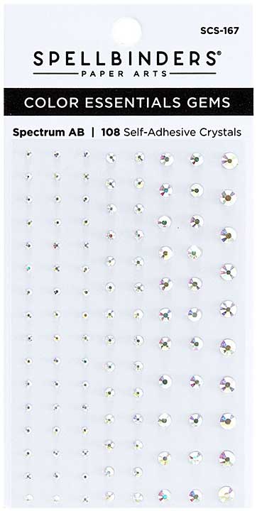 Spellbinders Colour Essentials Gems - Spectrum (108pk)