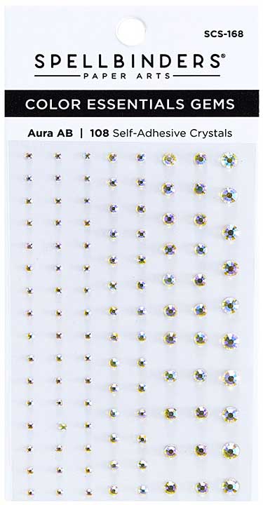 SO: Spellbinders Colour Essentials Gems - Aura (108pk)
