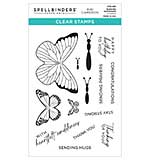 Spellbinders Clear Stamp Set - Butterfly Sentiments- Bibis Butterflies (by Bibi Cameron)