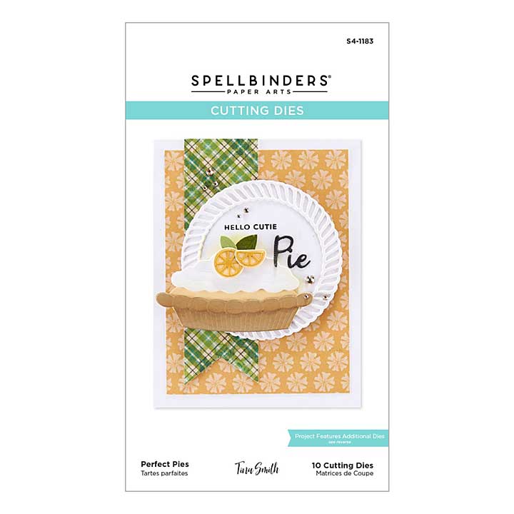 SO: Spellbinders Etched Dies By Tina Smith - Perfect Pies -Pie Perfection