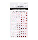 Spellbinders Color Essentials Gems 108Pkg - Red Mix