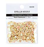 Spellbinders Opalescent Color Essentials Sequins -  Peach