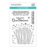 SO: Spellbinders - Awesome Birthday Clear Stamp Set (Birthday Celebrations)