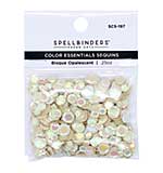Spellbinders - Faceted Sequins - Bisque Opalescent (Birthday Celebrations)
