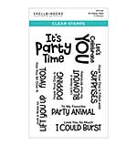 Spellbinders - Its Party Time Clear Stamp Set (Birthday Celebrations)