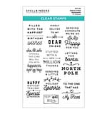 SO: Spellbinders Parcel and Post Sentiments Clear Stamp Set (Parcel and Post)
