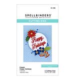 Spellbinders - Gnome for Christmas Spellbinders Classic Happy Holidays