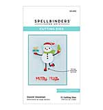 SO: Spellbinders - Dancin' Snowman Etched Dies from the Tinsel Time Collection