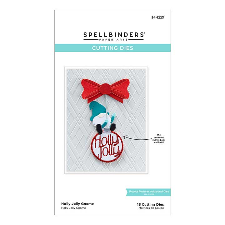 SO: Spellbinders - Holly Jolly Gnome Etched Dies from Gnome for Christmas Collection