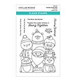 Spellbinders - Holiday Group Hug Clear Stamp Set from the Tinsel Time Collection