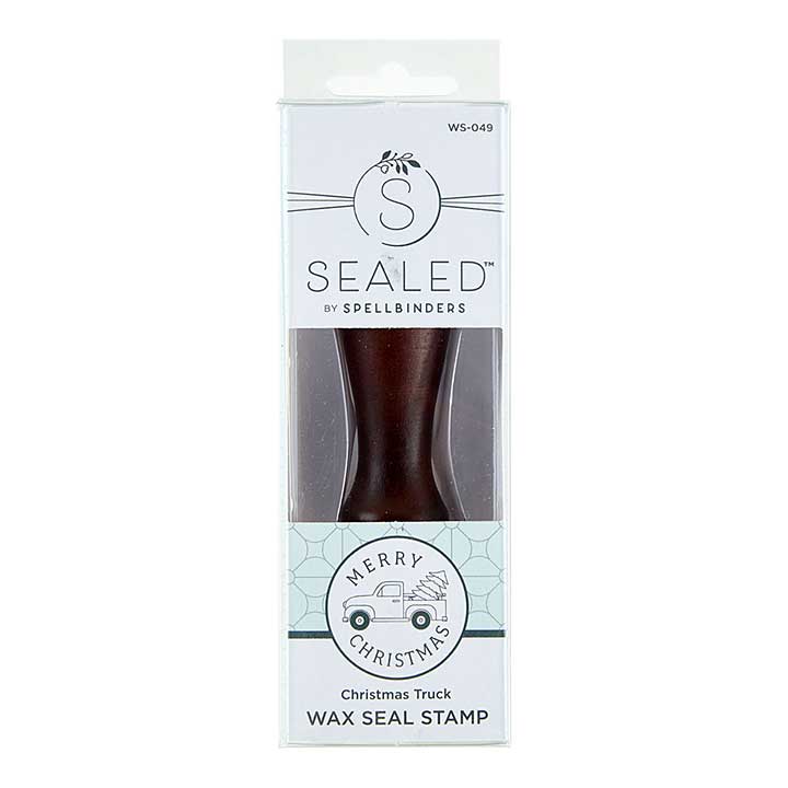 SO: Christmas Truck Wax Seal Stamp (Sealed for the Holidays)