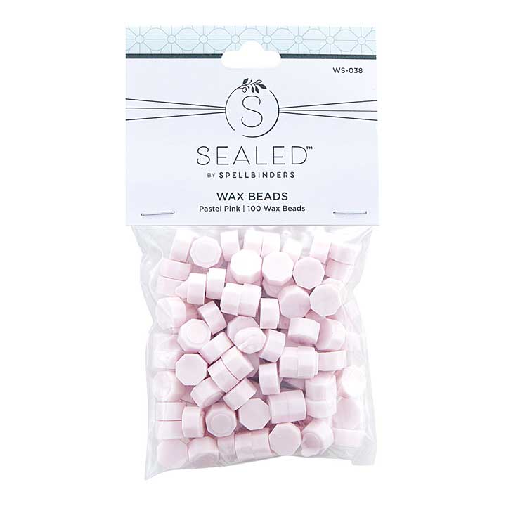 SO: Pastel Pink Wax Beads (Sealed by Spellbinders)