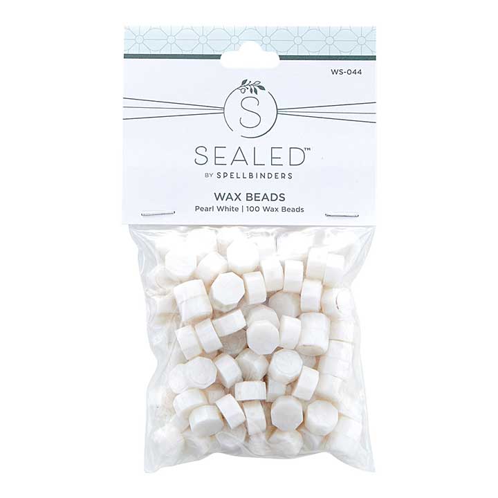 Pearl White Wax Beads (Sealed by Spellbinders)