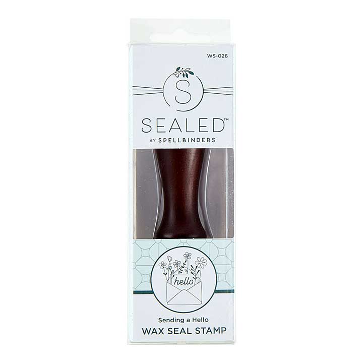 SO: Sending a Hello Wax Seal Stamp (Sealed by Spellbinders)
