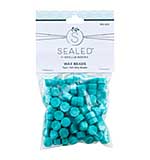 SO: Teal Wax Beads (Sealed by Spellbinders)
