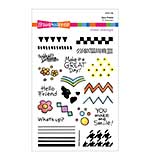 Stampendous Geo Prints Clear Stamps (FransFormer Friends)