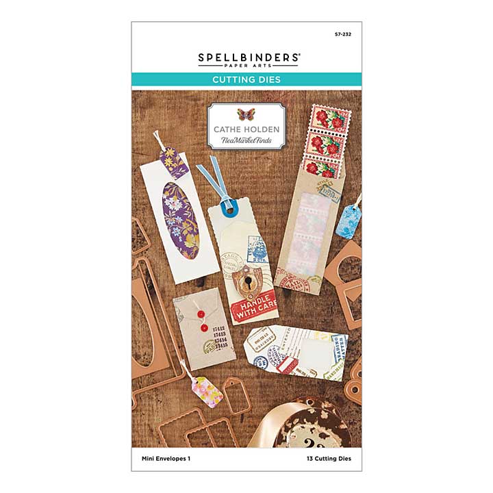 Spellbinders Mini Envelopes 1 Etched Dies (Flea Market Finds)