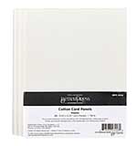 Pebble BetterPress A2 Cotton Card Panels - 25 Pack