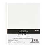 SO: Porcelain BetterPress A2 Cotton Card Panels - 25 Pack
