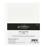 Porcelain BetterPress Cotton 8.5 x 11 Sheets - 25 Pack