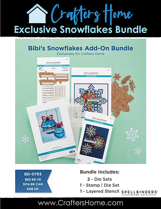 SO: Bibis Stunning Snowflakes - Add-on Bundle (Spellbinders)